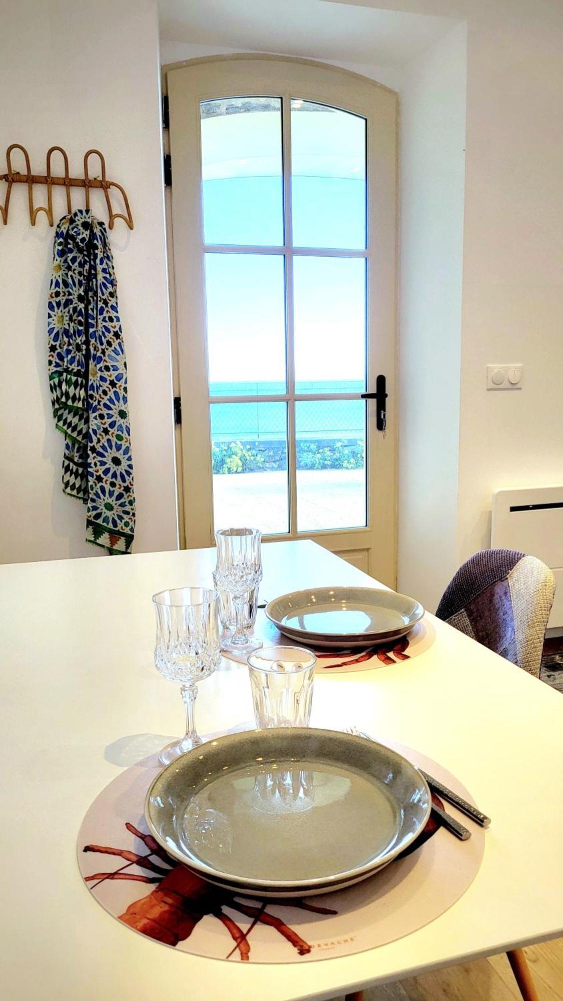 Vue Pleine Mer A La Perle Marine - La Terrasse Dinard Ngoại thất bức ảnh